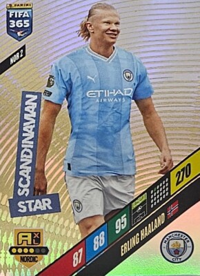 Panini Fifa 365 2024 Scandinavian Star Nor 2 Erling Haaland Manchester City