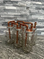 1/2” Tandem  For Wide Mouth Half Gallon with  Mason Jars A10