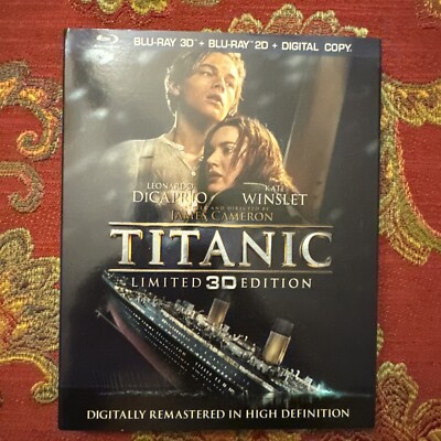 Titanic (Blu-ray / 3D, 1997)  NO DIGITAL