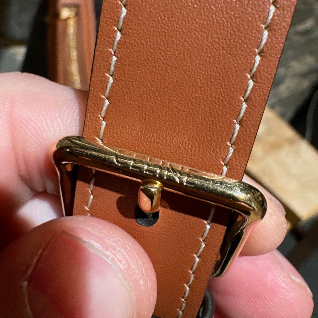 Celine Triomphe Print Medium Heloise Shoulder Bag - image 8