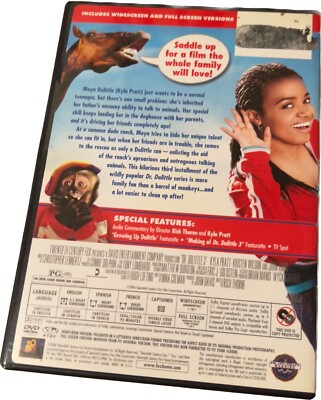 Dr. Dolittle 3 - DVD - Kyla Pratt - John Amos - Kirsten Wilson