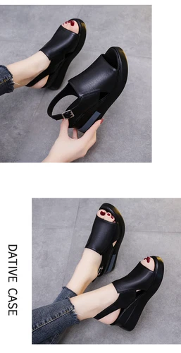 Orthopädische flache Damenschuhe mit Keilabsatz Sommer Freizeit Strand - Bild 15 von 18