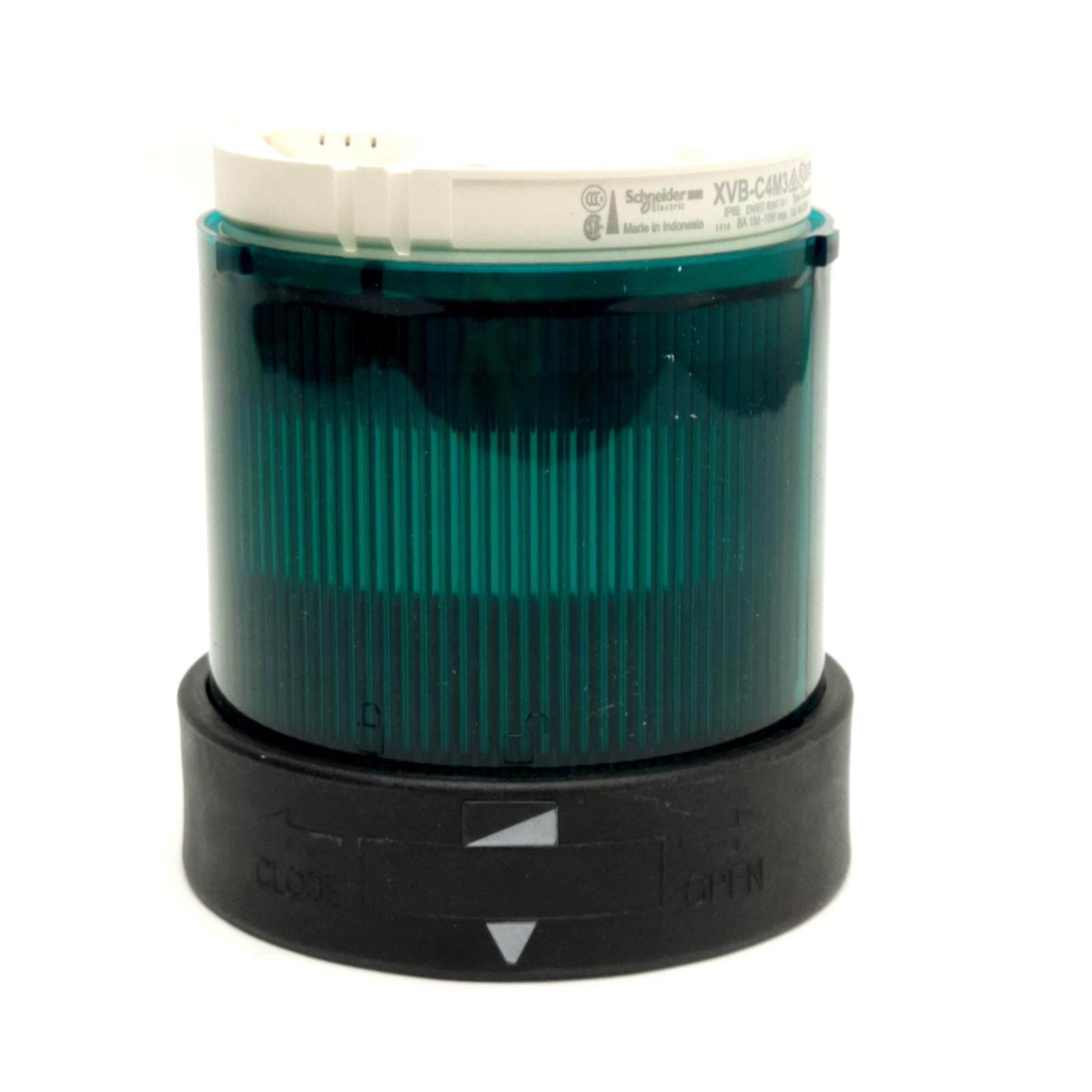 Schneider Electric XVB C4M3 Green Indicator Bank, 48-230 VAC, 70mm, No Bulb