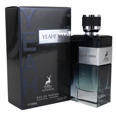 YEAH! メゾン・アルハンブラ \"イエー！マン\" 香水 100ml Yeah! Man Eau De Parfum Spray 100ML (3.4 OZ) By Maison