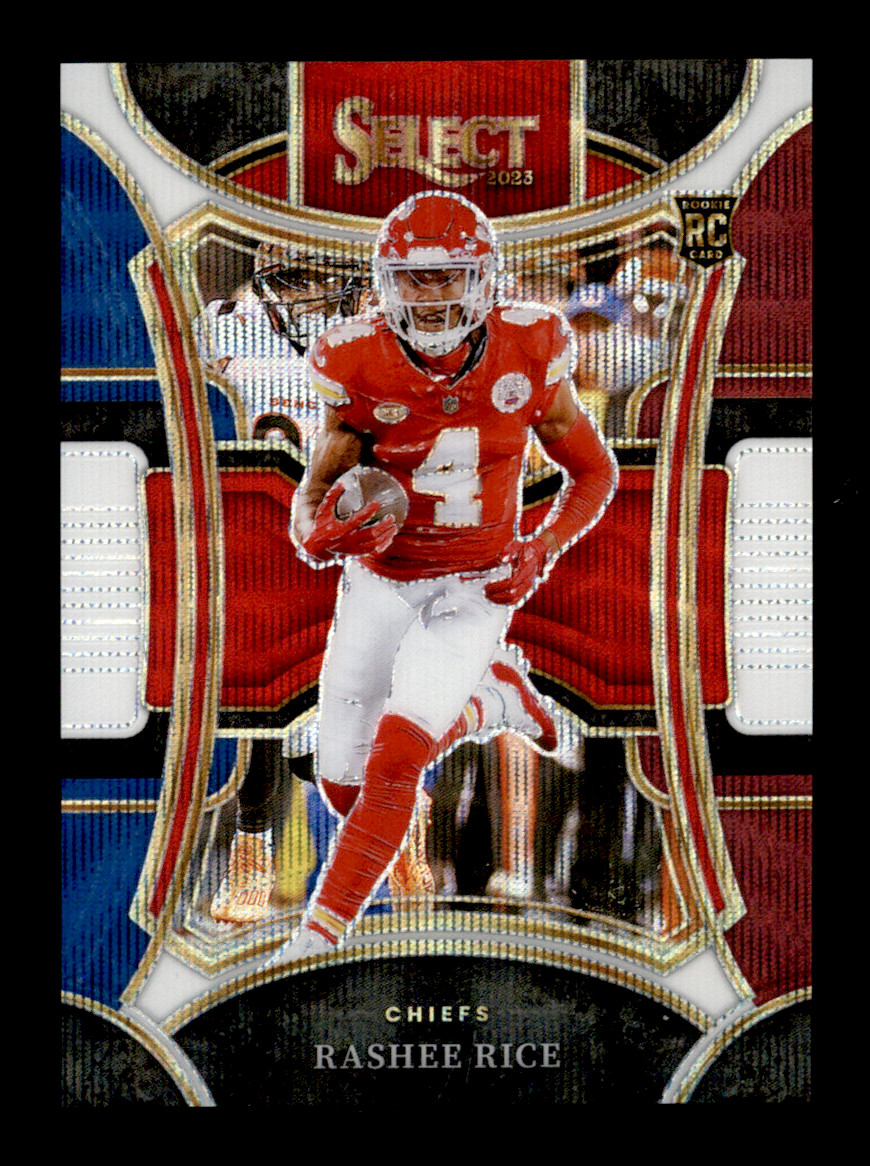 2023 Panini Select Rashee Rice #447 Tri-Color RC Suite Level 42/149 Chiefs