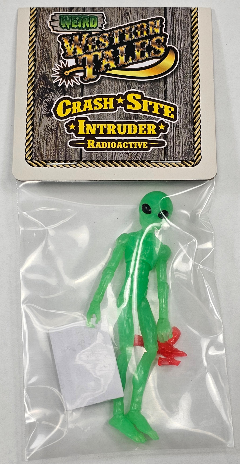 Weird Western Tales 1:18 scale (4") action figure Crash Site Intruder alien