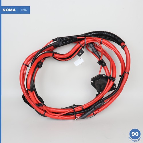 05-08 BMW Z4 E85 Roadster Battery Terminal Positive & Negative Cable 6953424 OEM - Picture 8 of 14