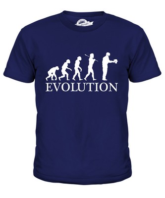 AIRBRUSH EVOLUTION DES MENSCHEN KINDER T-SHIRT TEE JUNGEN MÄDCHEN KLEINKIND
