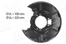 AIC 55499 splash panel, brake disc for BMW