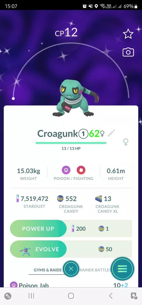 Can Croagunk Be Shiny in 'Pokémon GO'?