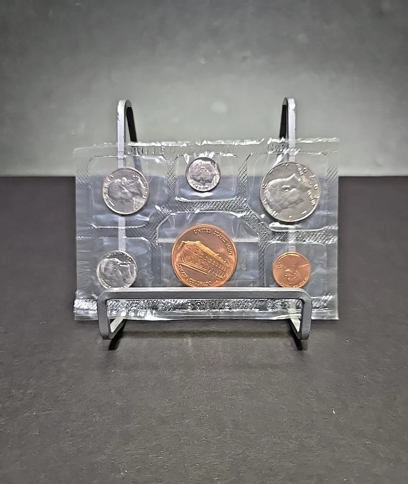 Lot of 3 -1979 Denver Mint Souvenir Coin Set–BU Coins–in Original Cellophane - Image 4 of 4