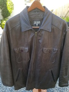 jaqueta de couro gg masculina