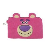Disney Toy Story Lotso Bear Strawberry Coin case Bag Makeup Bags pouch Plush