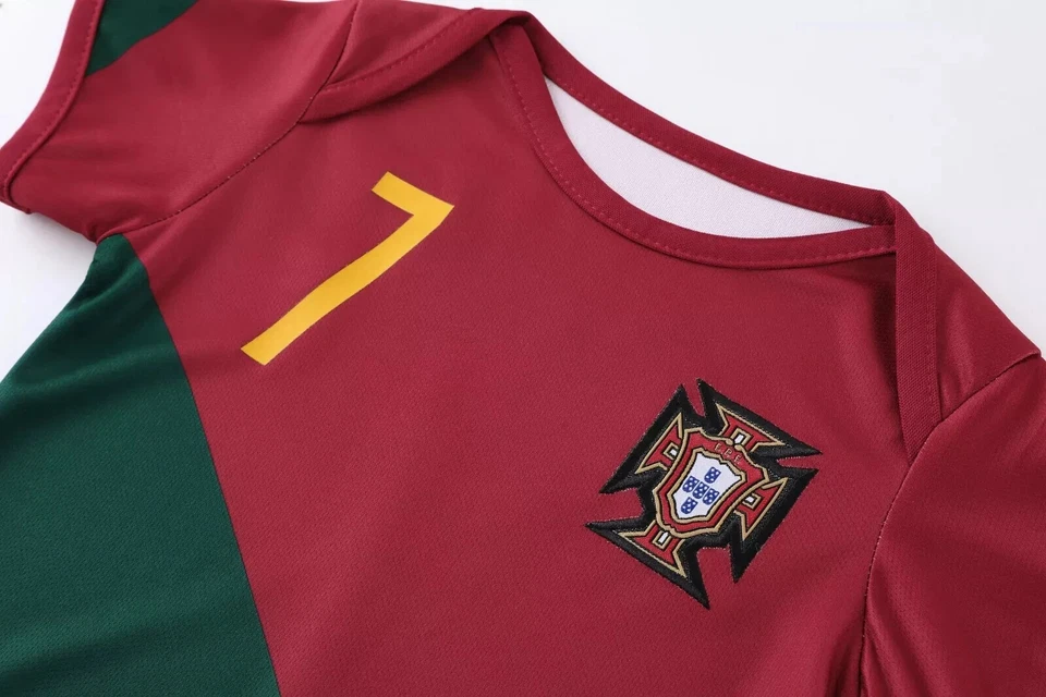 Body bebé bebé hogar fútbol nacional Portugal #7 Ronaldo-talla-0-9 meses Foto 2 de 4