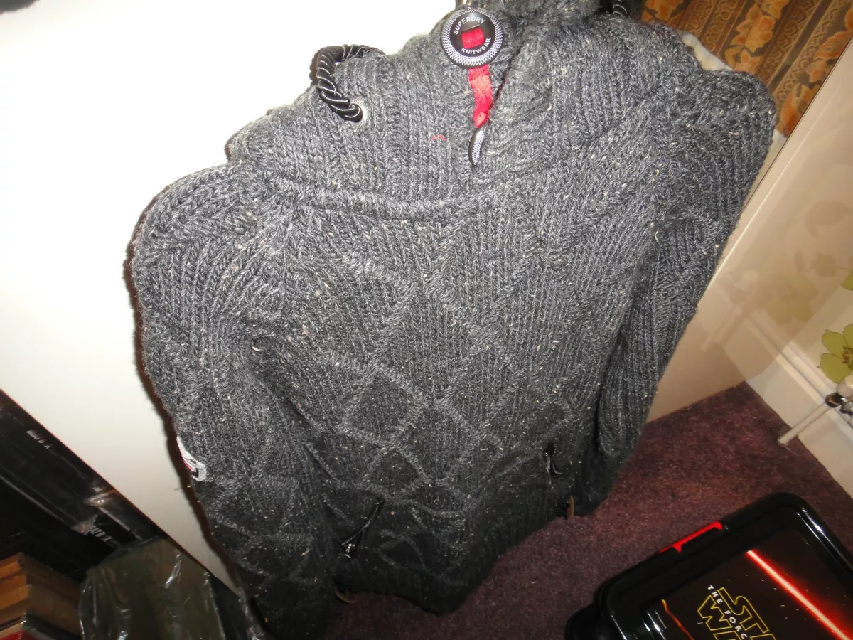 Superdry shop hooded cardigan