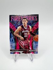 2022-23 Panini Prizm Draft H2 Fast Break PINK Circles TRAE YOUNG Fireworks 07/20