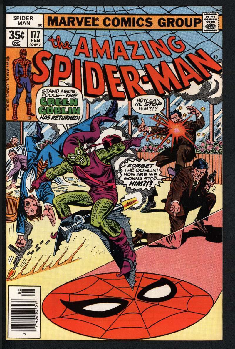 AMAZING SPIDER-MAN #177 8.5 // ROSS ANDRU & JOE SINNOTT