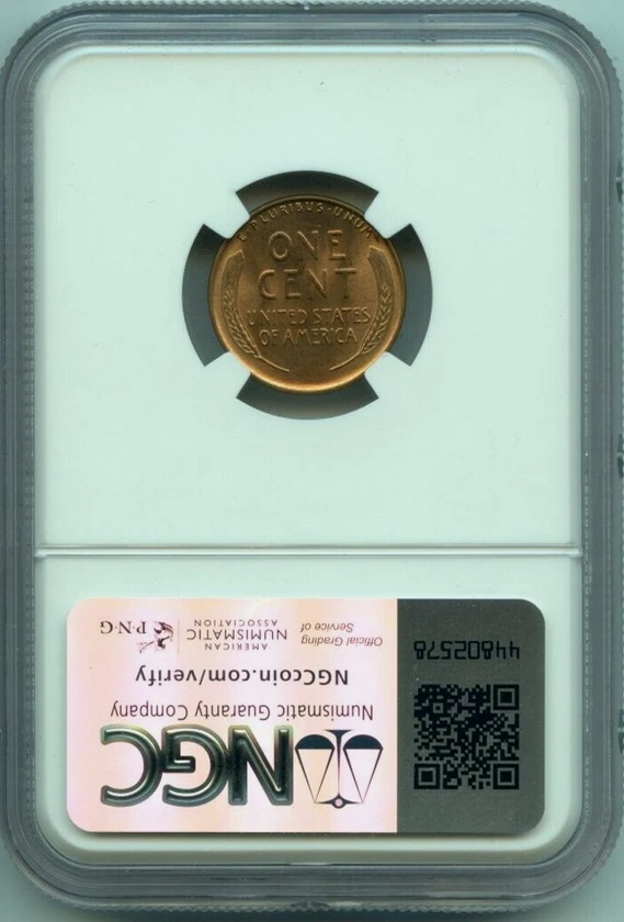 :1935 1C LINCOLN CENT KEY DATE NGC MS 67 RD SHINING RED RARITY R3 HIGHEST GRADES - Image 4 of 4