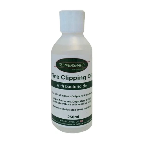 Clippersharp Clipper Oil 250ml  (for Horse/Cattle/Dog Clippers) 