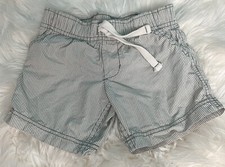 Carter's Gray/White Striped Shorts Size 2T