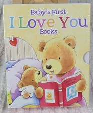 New Babys First I Love You Books Set Baby Toddler Early Reading Educational