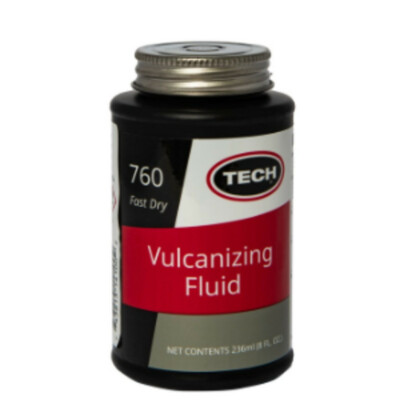 TECH Vulkanisierflüssigkeit 235ml Pinsel Deckel Cement Vulc-lösung