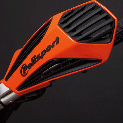 Polisport Handschutz Universal MX AIR SCHWARZ/ORANGE - Bild 2 von 2