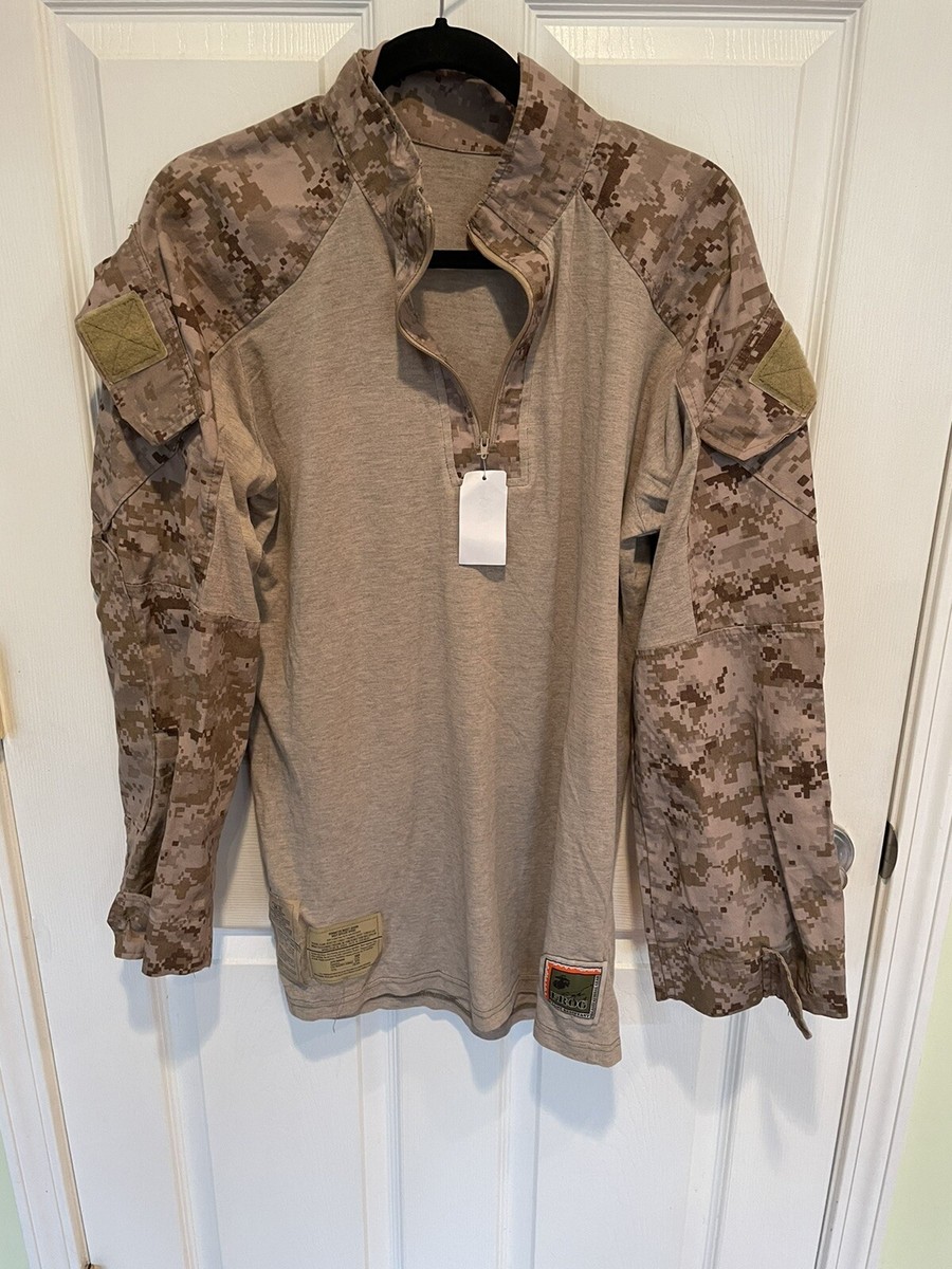 USMC Combat Ensemble FR Shirt Desert Marpat Size Medium