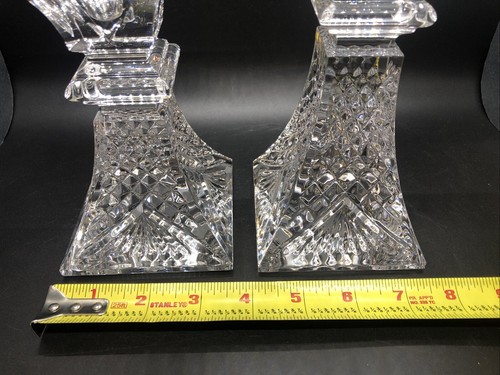 Waterford Wedding Heirloom Collection Unity Candleholder Set Of Three READ - Imagen 19 de 23