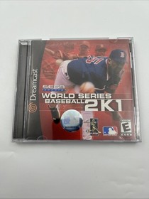 World Series Baseball 2K1 (Sega Dreamcast, 2000) CIB Complete w/ Manual
