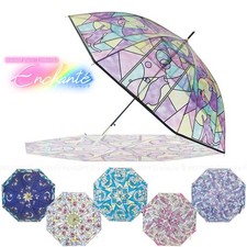 Enchant  Stained Glass-Style Umbrella JK-172 Polyethylene Jump-style JAPAN NEW