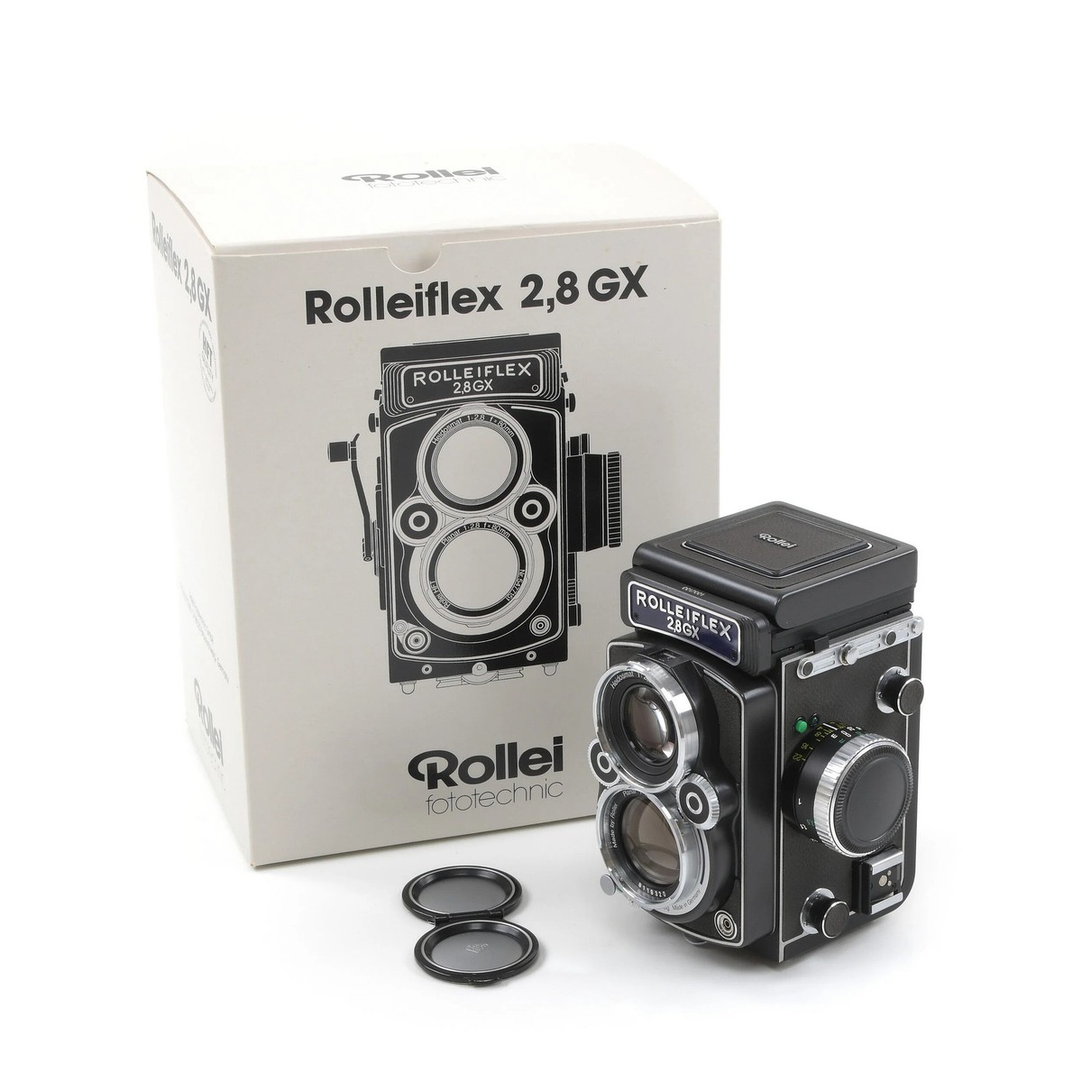 純正品 2個セットRollei 二眼2.8FX/2.8GX/FW/FT用つまみ ROLLEIFLEX 2.8GX TYPE 2 EXPRESSION + BOX 10718 #4454 | eBay