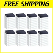 5 x 8 Inch Lined Paper Note Pads, 48-Pack, Daily Note Taking