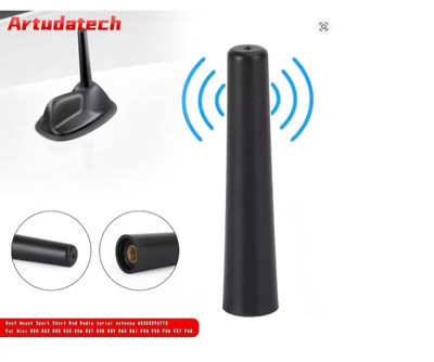 Artudatech Car Radio Antenna 65202296772 for Mini Cooper R50 R53 F56