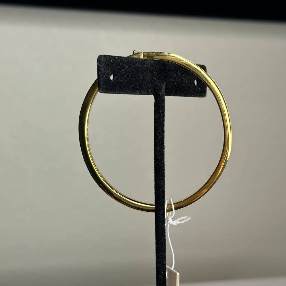 【人気】Kate Spade Goldtone and Black エナメル バングル Kate Spade Black Enamel Gold Tone Spot The Spade Bangle