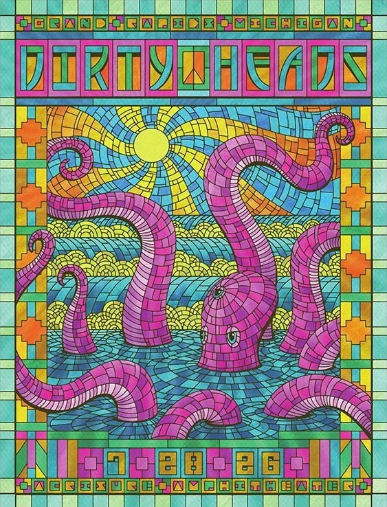 Dirty Heads Acrisure Amphitheater Grand Rapids MI July 28 2026 Poster