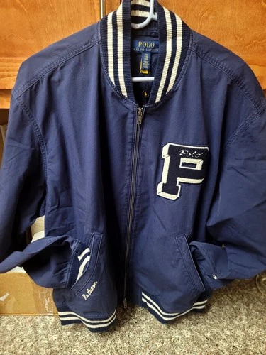 POLO RALPH LAUREN EMBROIDERED CANVAS PATCH JACKET SZ XXL BNWT $355.00 FREE SHIP image 3