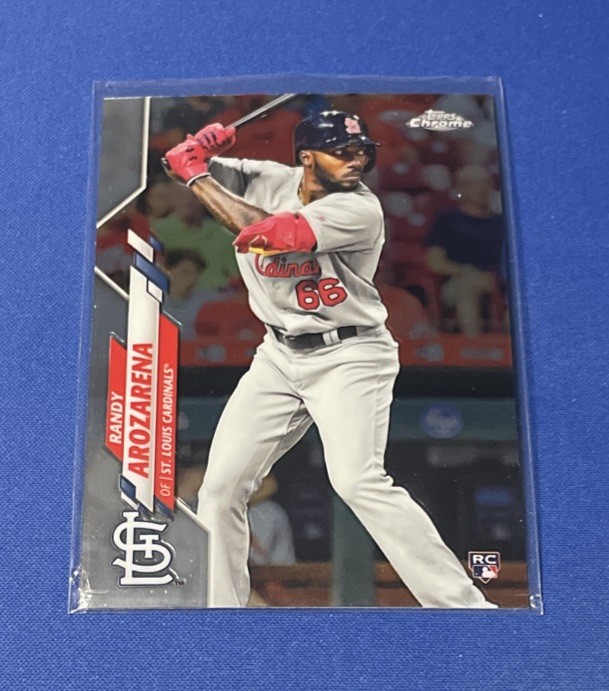 2020 Topps Chrome #49 Randy Arozarena RC St. Louis Cardinals