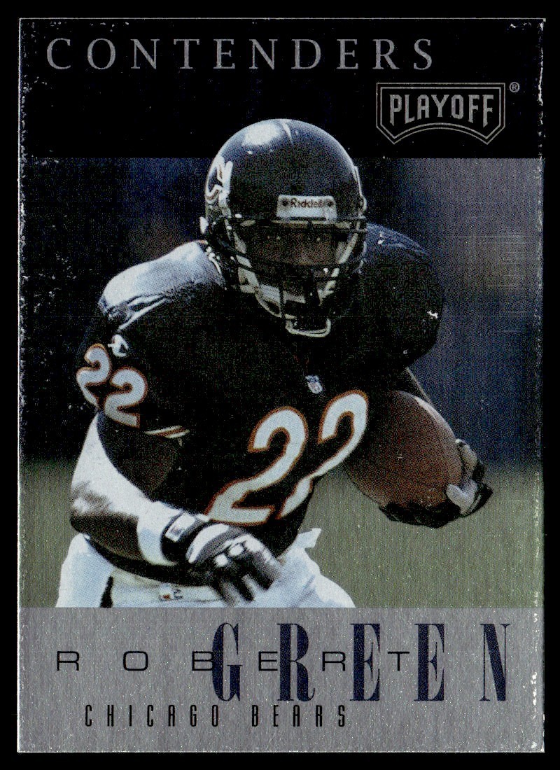 1995 Playoff Contenders Robert Green Chicago Bears #66
