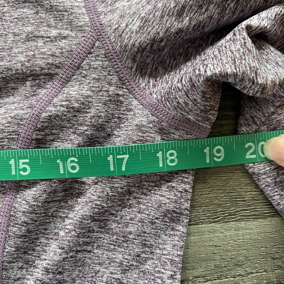 Camisa para mujer Hurley mediana manga larga cálida ligera pulóver absorbente púrpura Foto 4 de 4