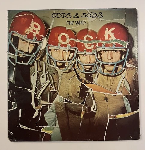 The Who Odds And Sods UK  1974. Die Cut Sleeve & Insert. Vinyl LP Record VG+