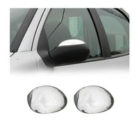 Spiegelkappen Spiegelabdeckung FüR Peugeot 206 206+ Edelstahl Chrom 2Tlg