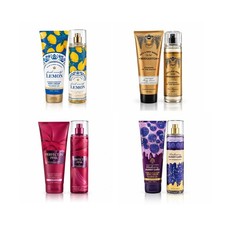 Bath  Body Works Body Fragrance Mist  Body Cream Set of 2  Pick Your Scent