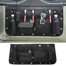 Tailgate Storage Panel Trunk Organizer Pocket Fits Land Rover Defender 2020+