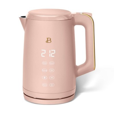 1.7-Liter Electric Kettle 1500 W W/ One-Touch Activation Rose by Drew Barrymore