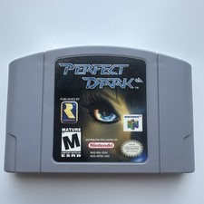 Perfect Dark N64 Nintendo 64 Cartridge Tested