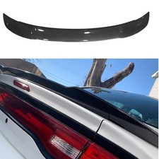Rear Spoiler Compatible with Dodge Charger Hellcat Style Rear Trunk Spoiler Wing