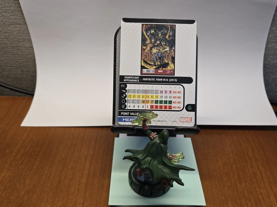 Heroclix Fantastic Four: Future Foundation Set Doom the Annihilating Conqueror Foto 3 de 3