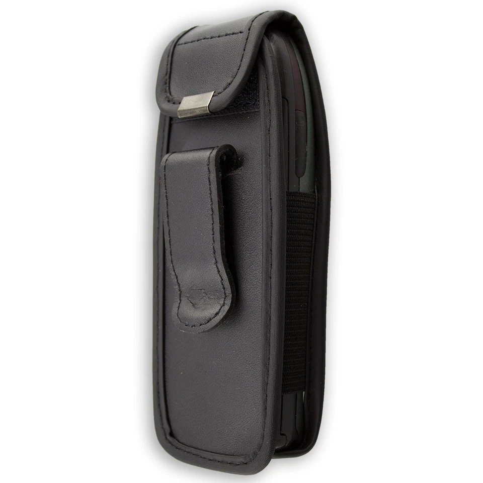 caseroxx Leather-Case with belt clip compatible with Nokia 6210 6310 6310i made  - Image 2 of 4