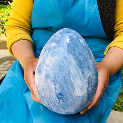 4230g  Top natural blue crystal cave quartz crystal cave mineral